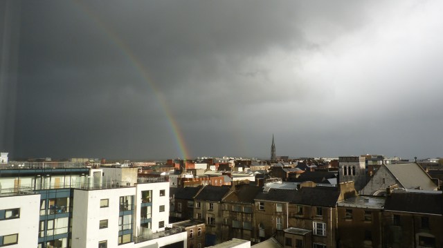 View from our hotel in Limerick